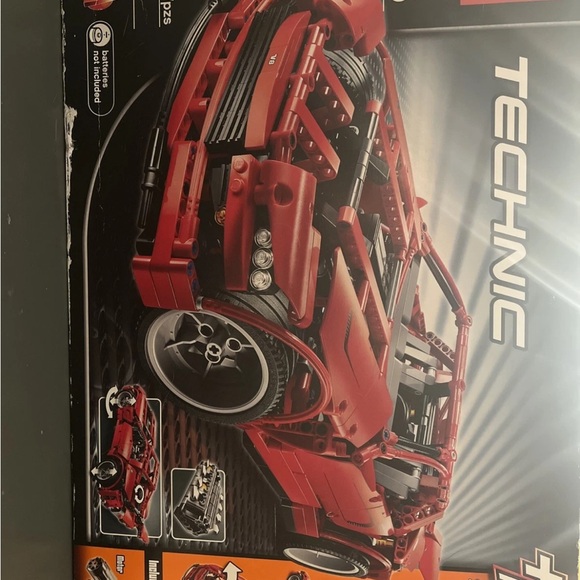 LEGO Technic Red Racing Car Set - Picture 1 of 6